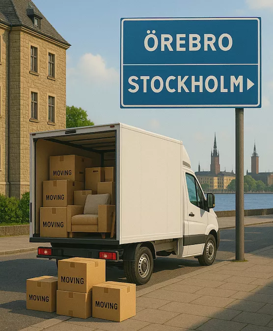 Flytta till Stockholm från Örebro – tips och råd för en lyckad flytt till huvudstaden